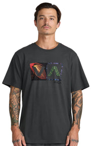 RVCA Balance Box Men's Short Sleeve T-Shirt - Pirate Black