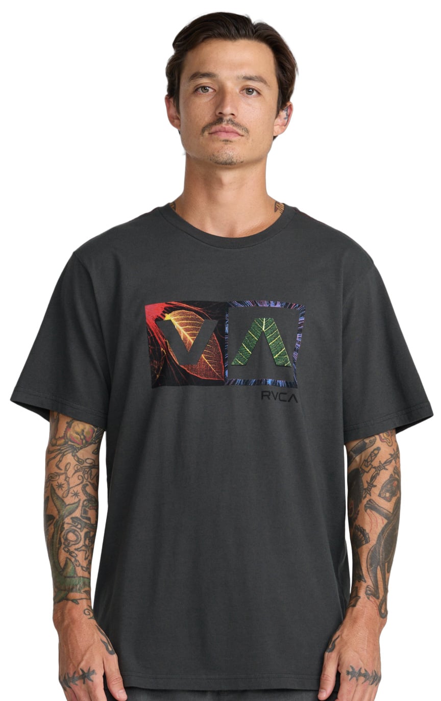 RVCA Balance Box Men's Short Sleeve T-Shirt - Pirate Black