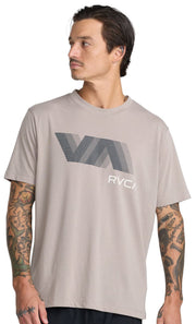 RVCA VA Blur Men's Short Sleeve T-Shirt - Antique White