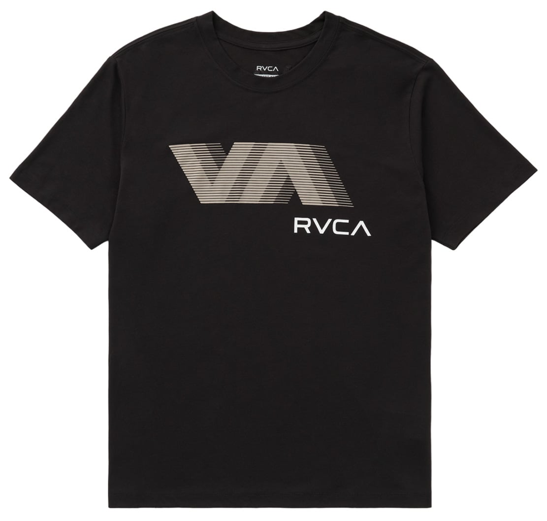 RVCA VA Blur Men's Short Sleeve T-Shirt - Black – alternate view 1