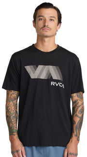 RVCA VA Blur Men's Short Sleeve T-Shirt - Black