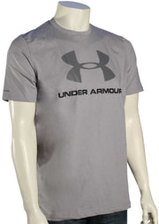 Under Armour Sportstyle Logo T-Shirt - Grey Heather / Graphite