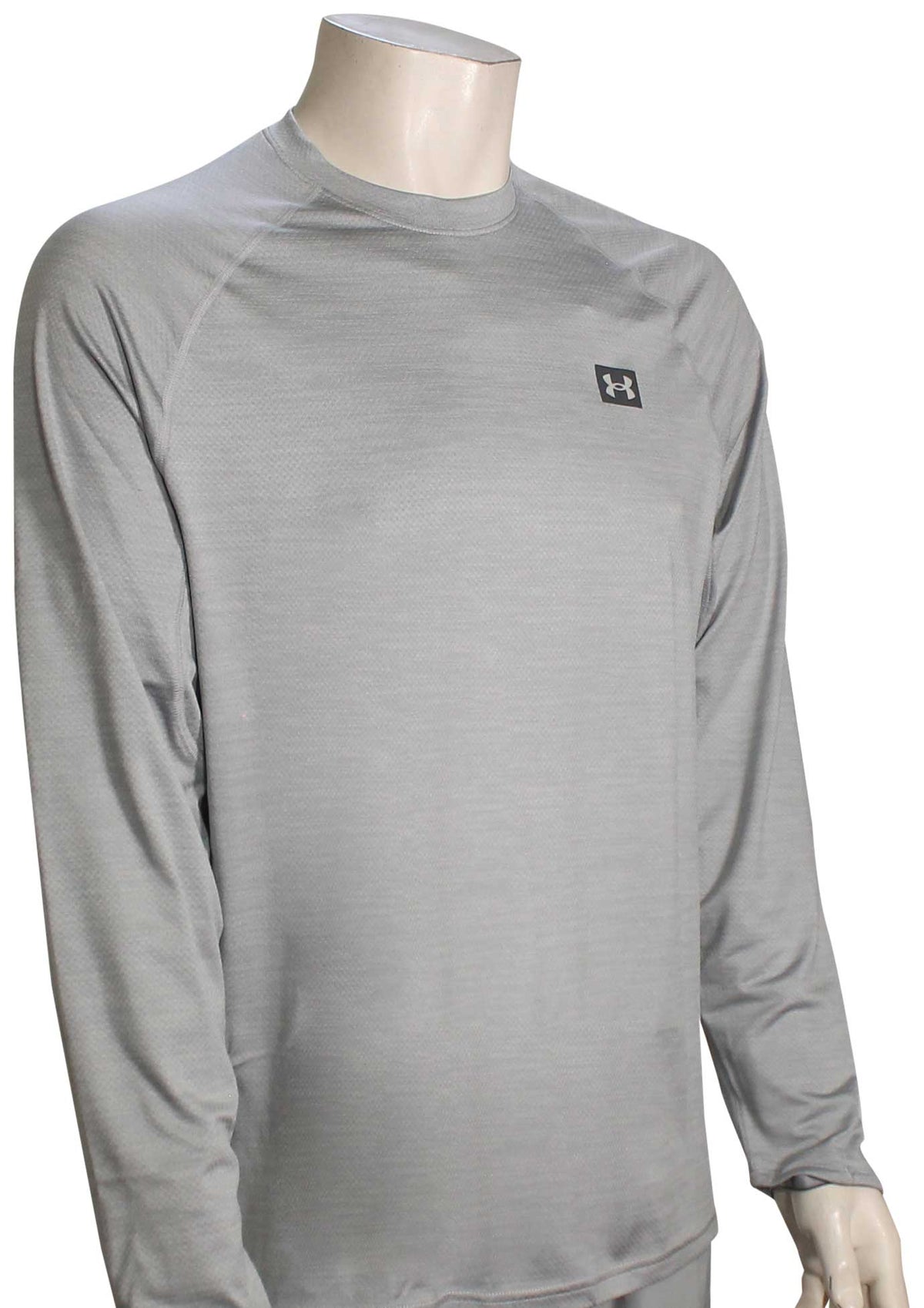 Under Armour Blue Water LS T-Shirt - Mod Grey / Pitch Grey