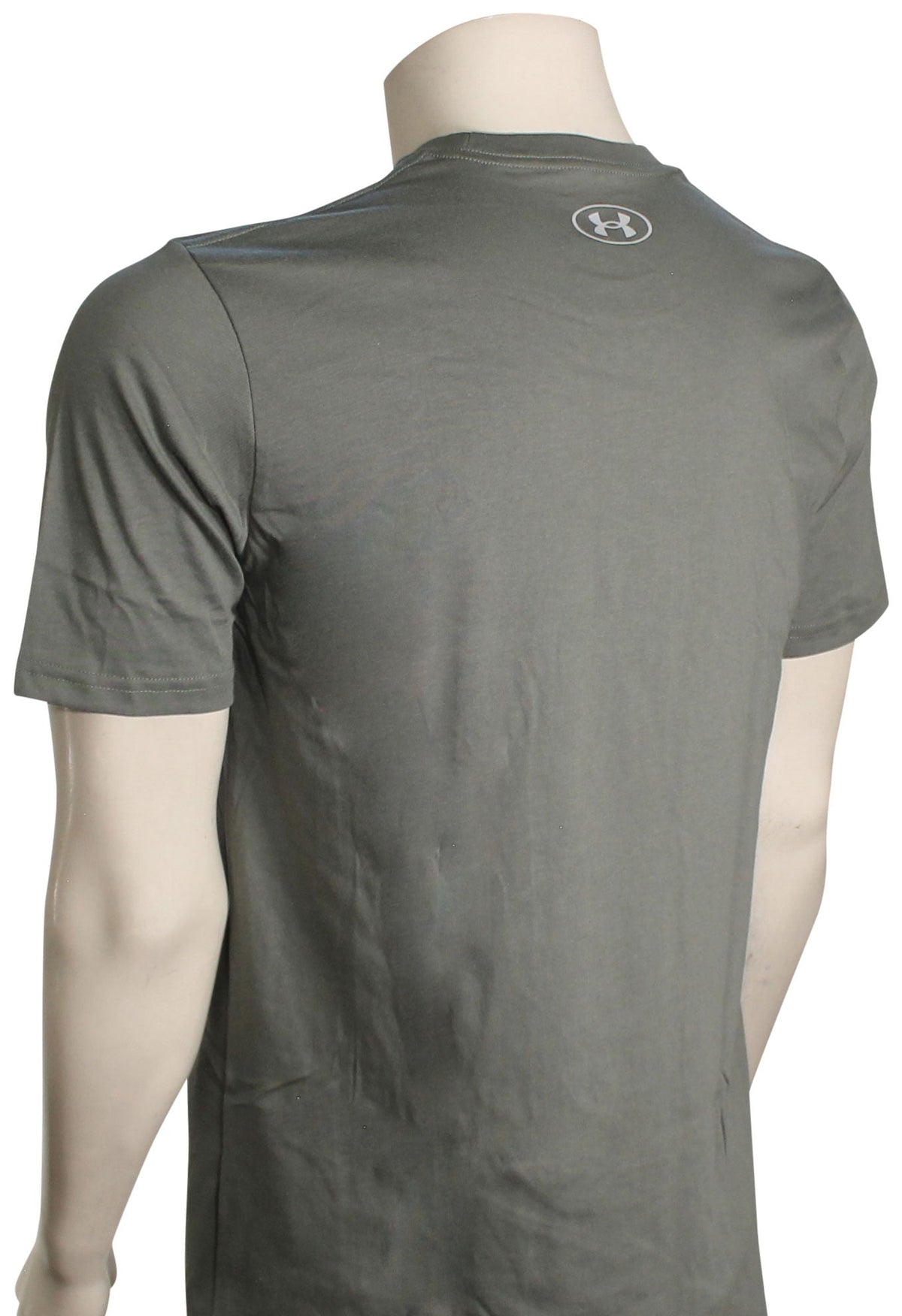 Under Armour Stacked Logo Fill T-Shirt - Mossy Taupe / Mod Gray - XXXL