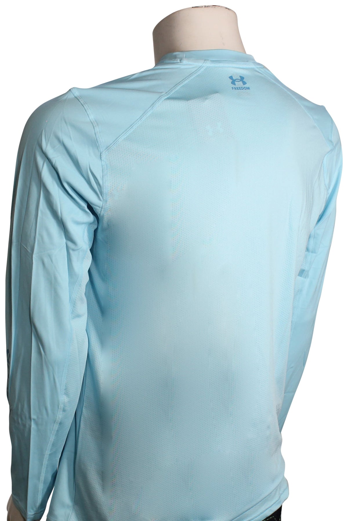 Under Armour Fish Pro Freedom Tech LS T-Shirt - Stream / Ether Blue – back view