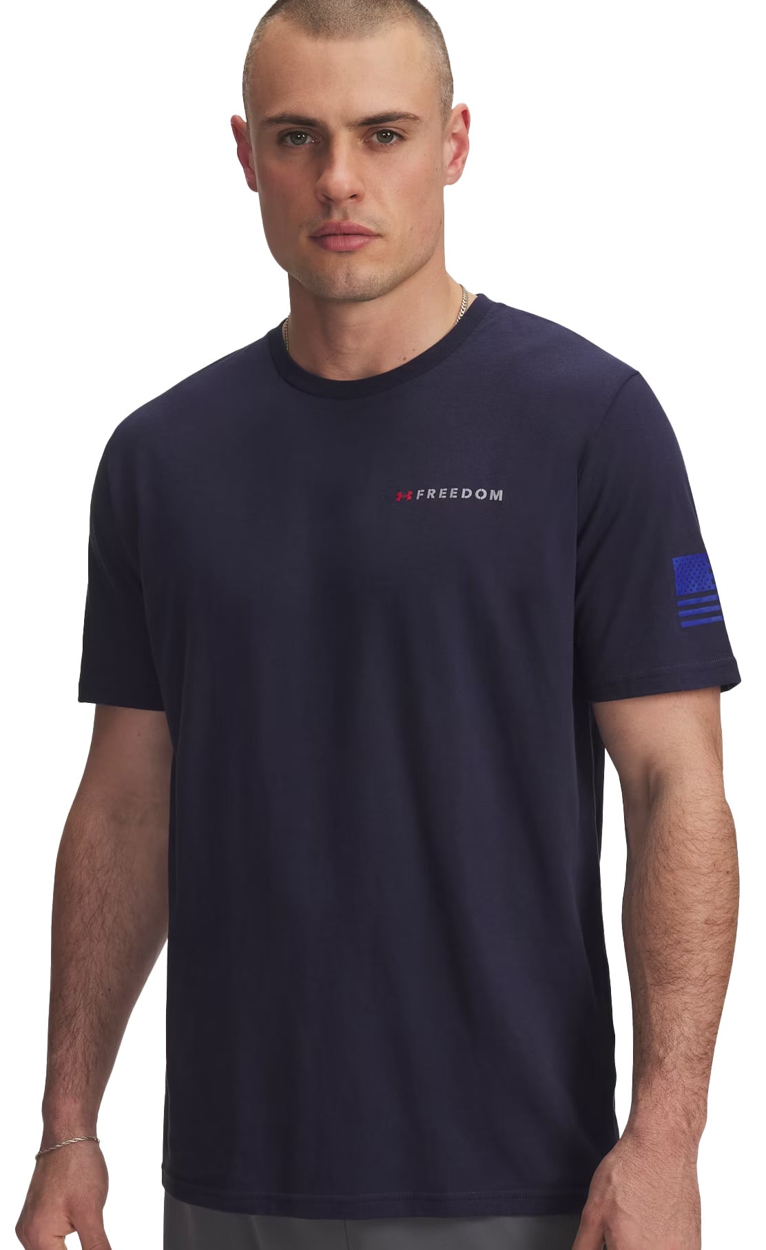 Under Armour Freedom Banner T-Shirt - Midnight Navy / Royal