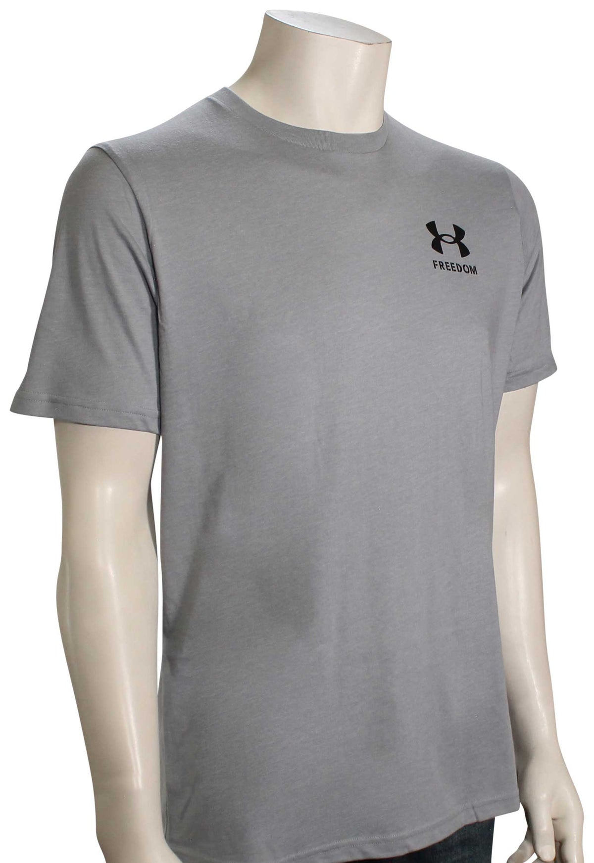 Under Armour Freedom Flag T-Shirt - Steel Medium Heather