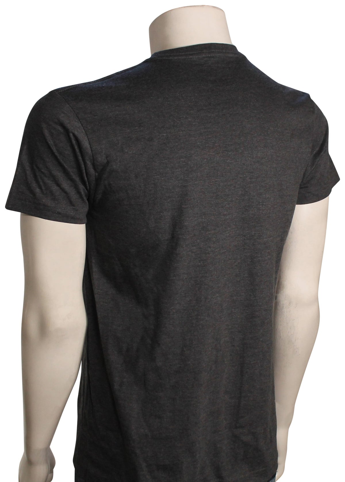 Etnies Corp Combo T-Shirt - Charcoal / Heather – back view