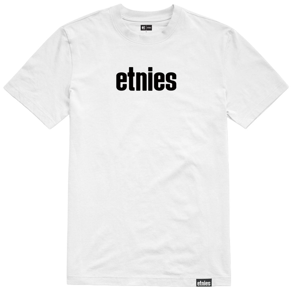 Etnies Wordmark Men's Short Sleeve T-Shirt - White