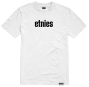 Etnies Wordmark Men's Short Sleeve T-Shirt - White