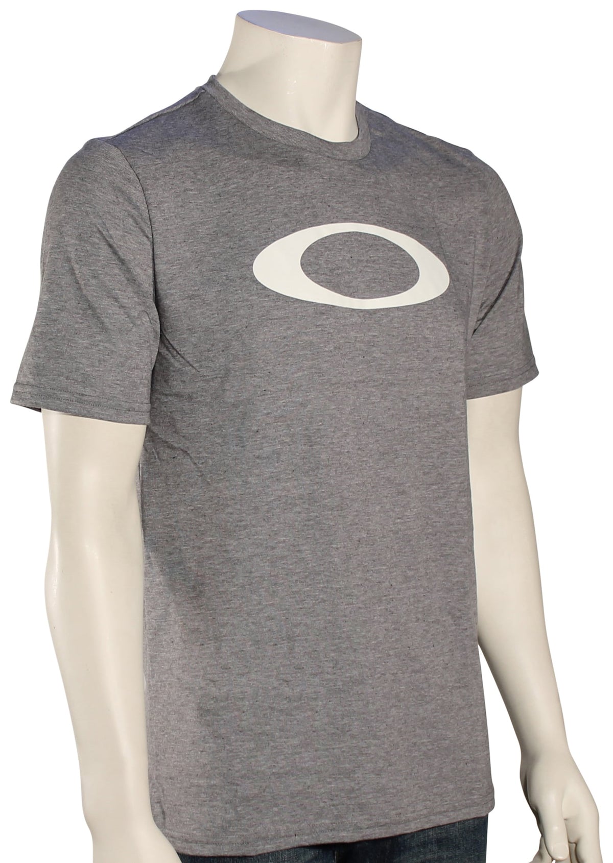 Oakley O-Bold Ellipse T-Shirt - Athletic Heather Grey - XL