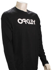Oakley Mark LS T-Shirt - Classic Black / White
