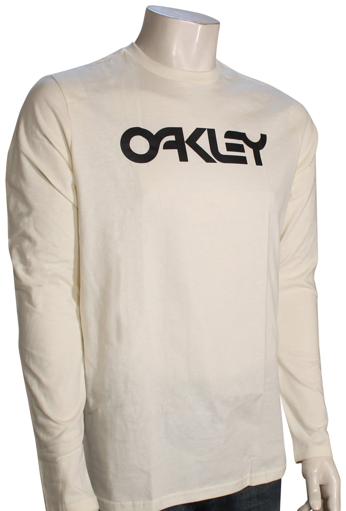 Oakley Mark LS T-Shirt - Arctic White