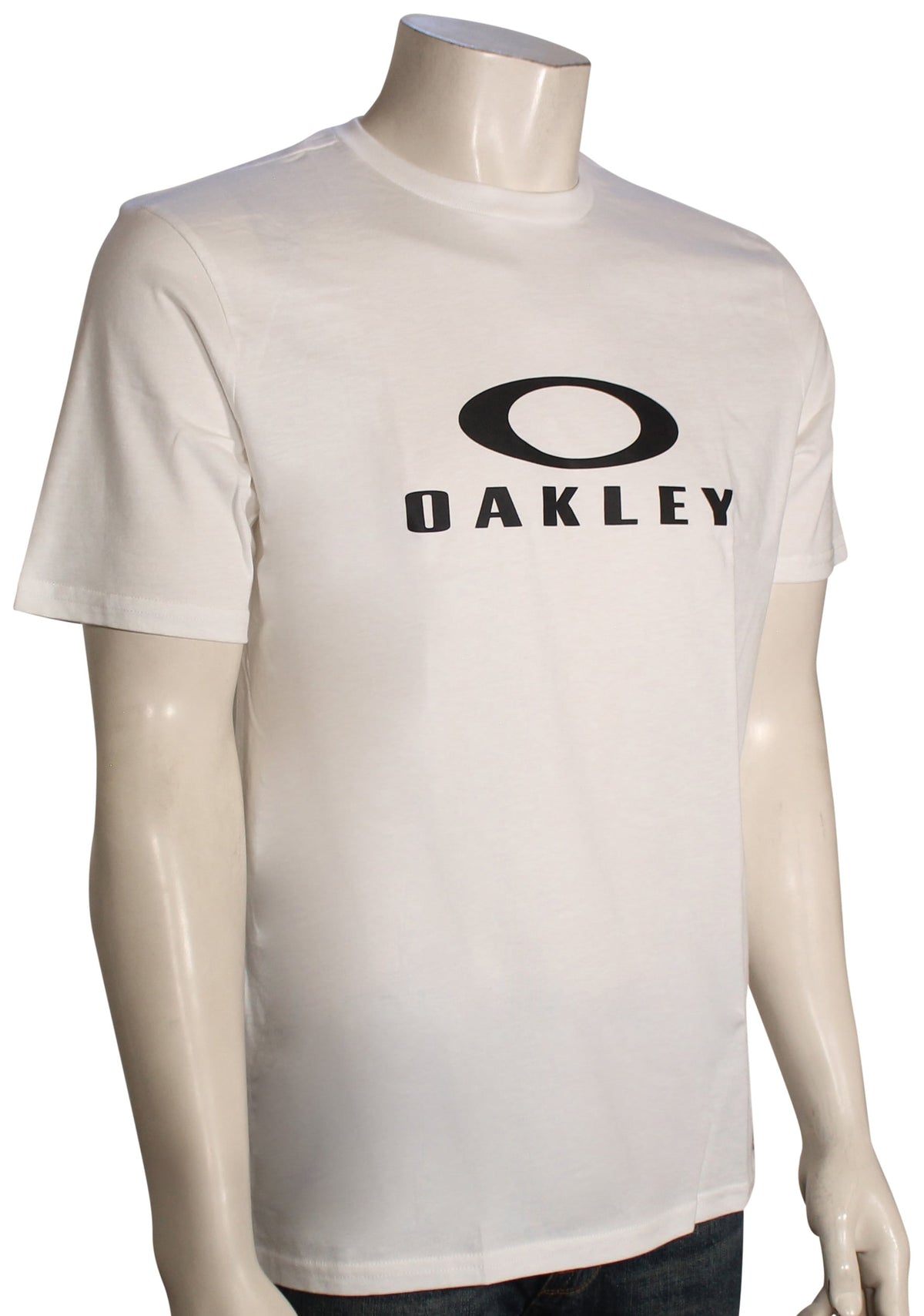 Oakley O Bark SS T-Shirt - White / Black