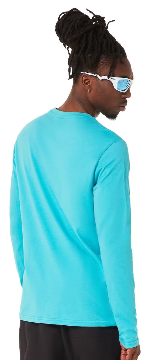 Oakley Mark LS T-Shirt - Swimming Pool Blue – back view