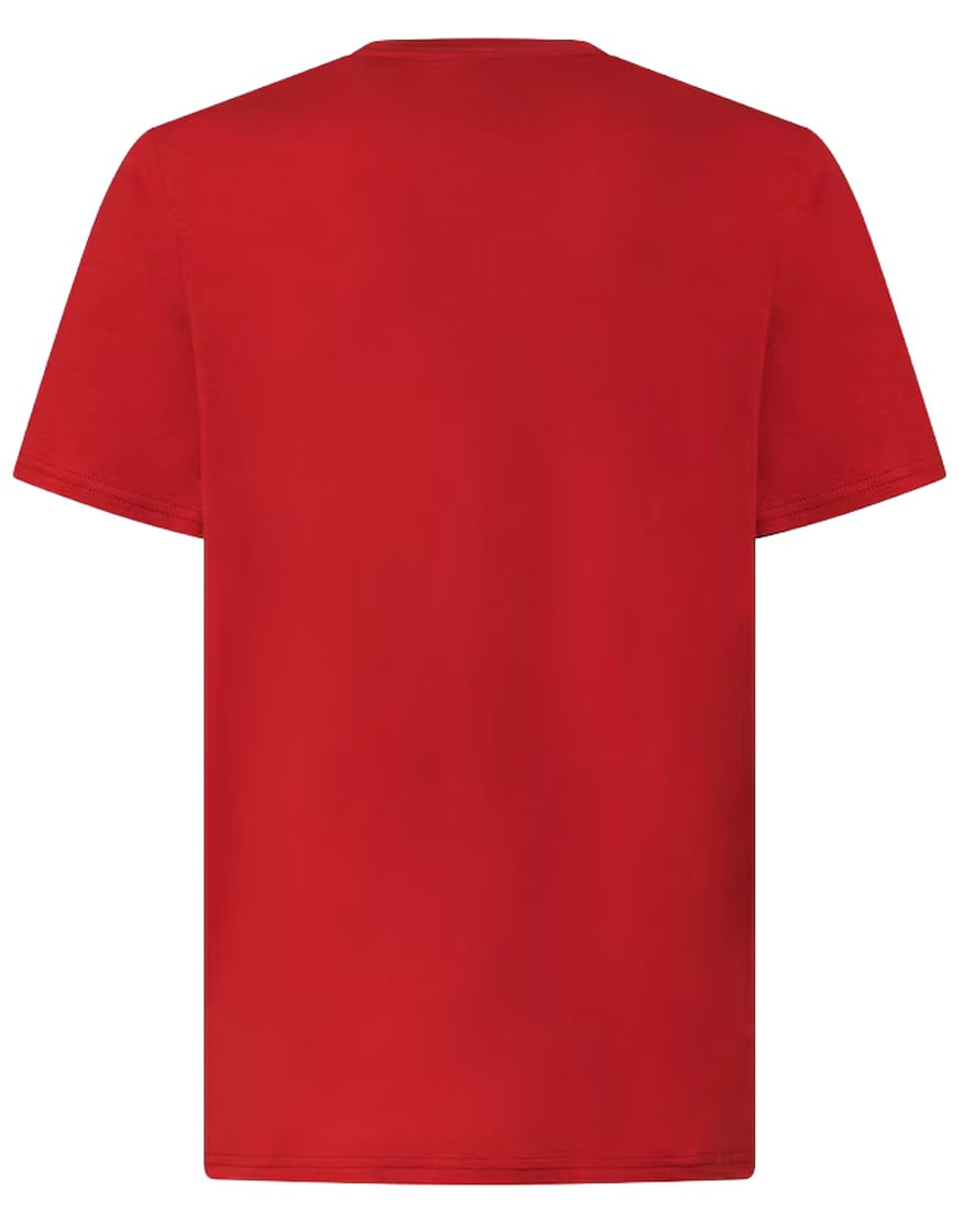 Oakley O Bark SS T-Shirt - Flame Red – back view