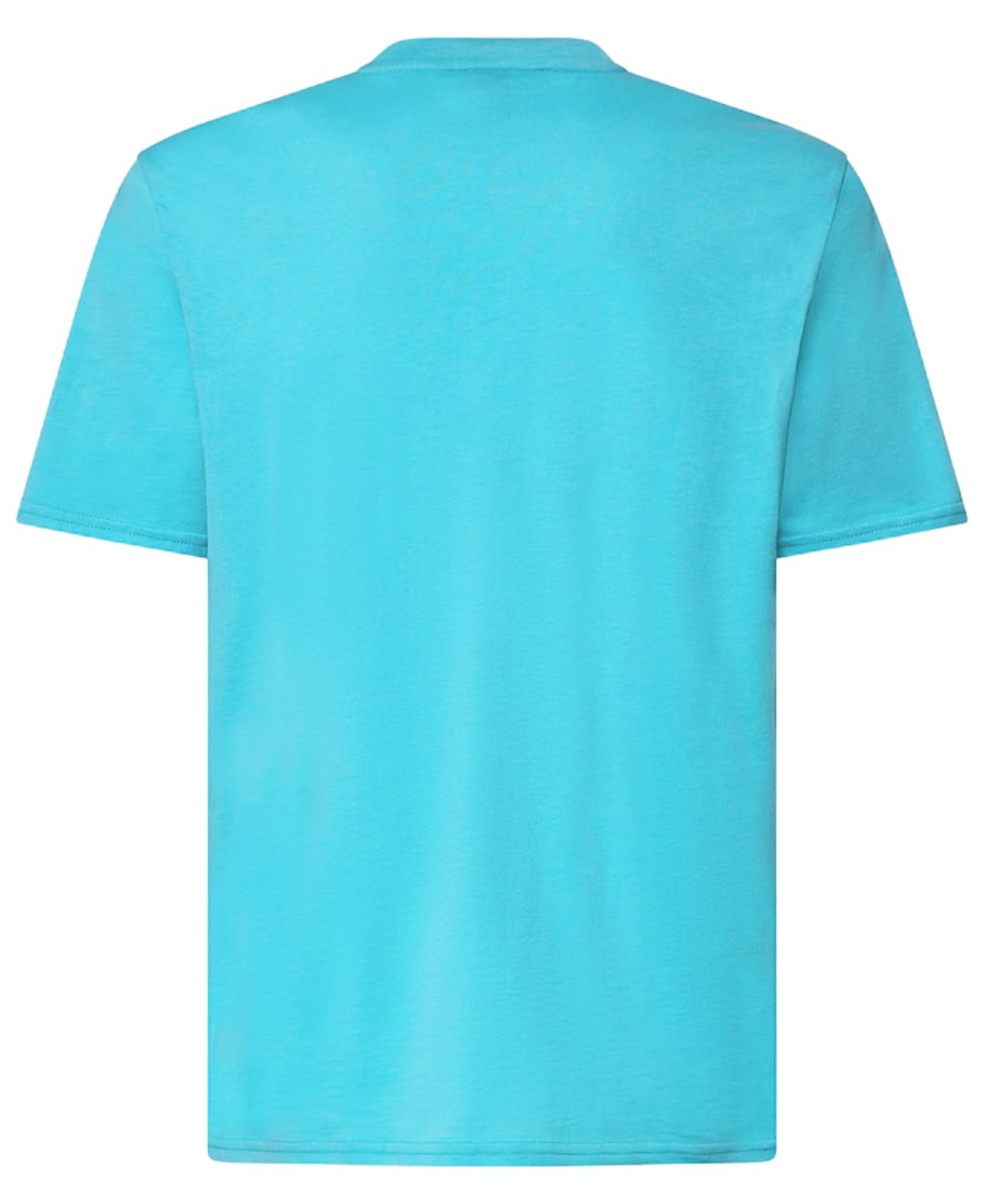 Oakley O Bark SS T-Shirt - Swimming Pool Blue – back view