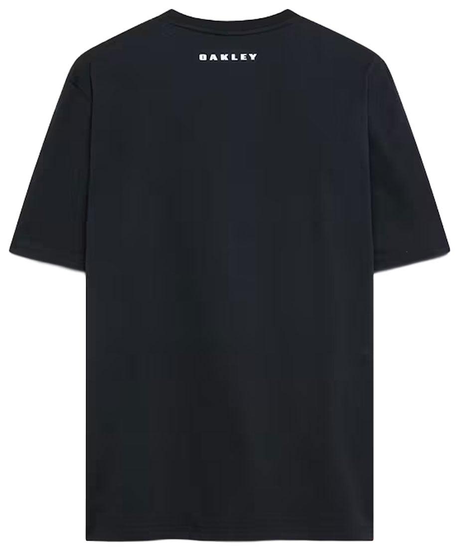 Oakley Bark Ellipse Men's Short Sleeve T-Shirt - Blackout – back view