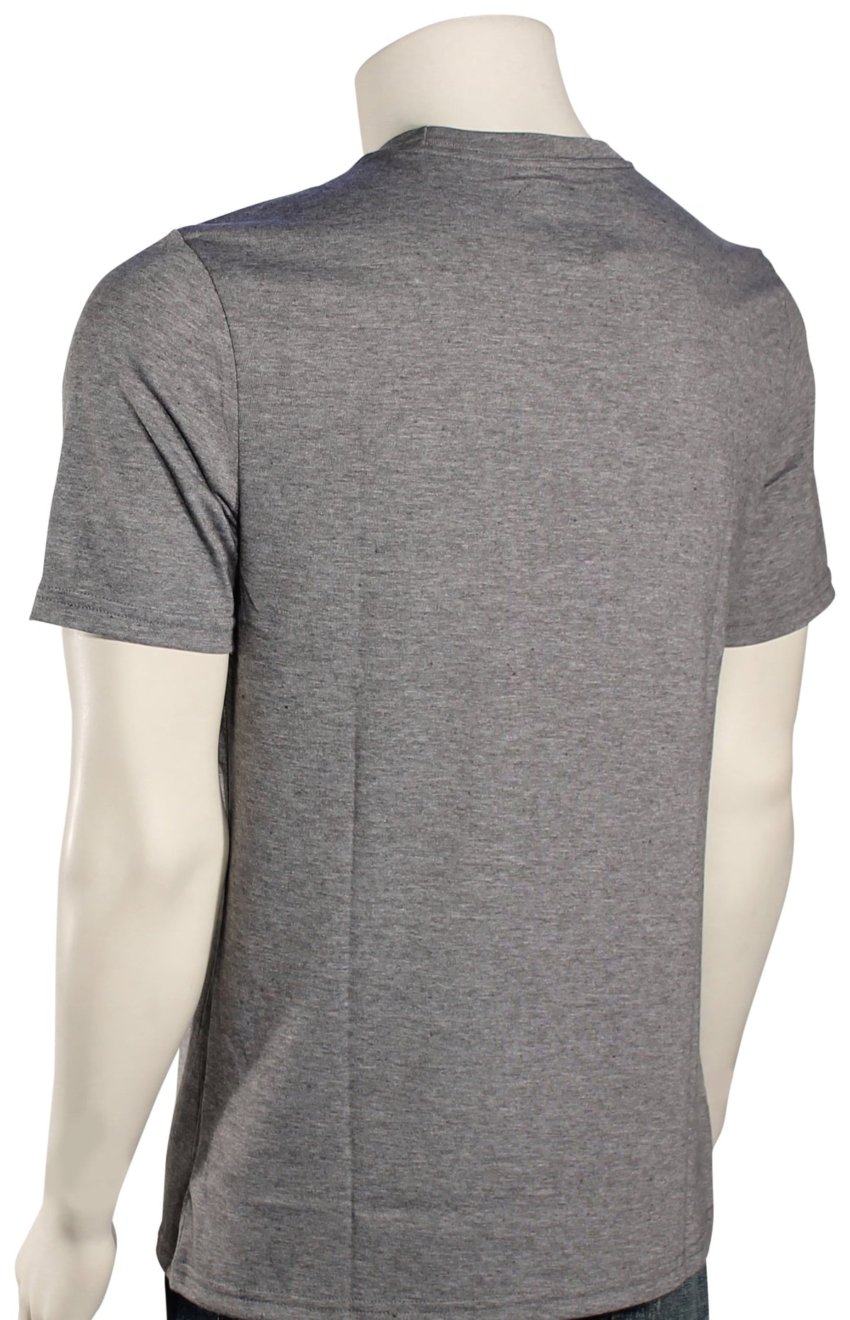 Oakley Bark New T-Shirt - Athletic Heather Grey – back view