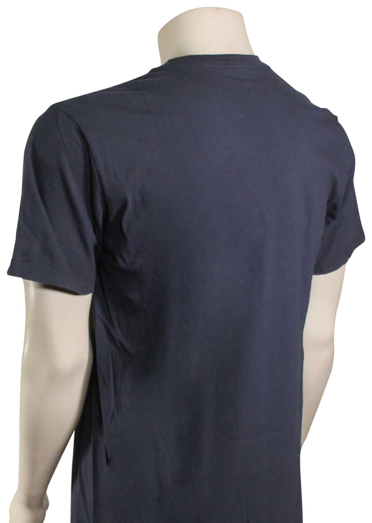 Vissla Established Premium Pocket T-Shirt - Navy – back view