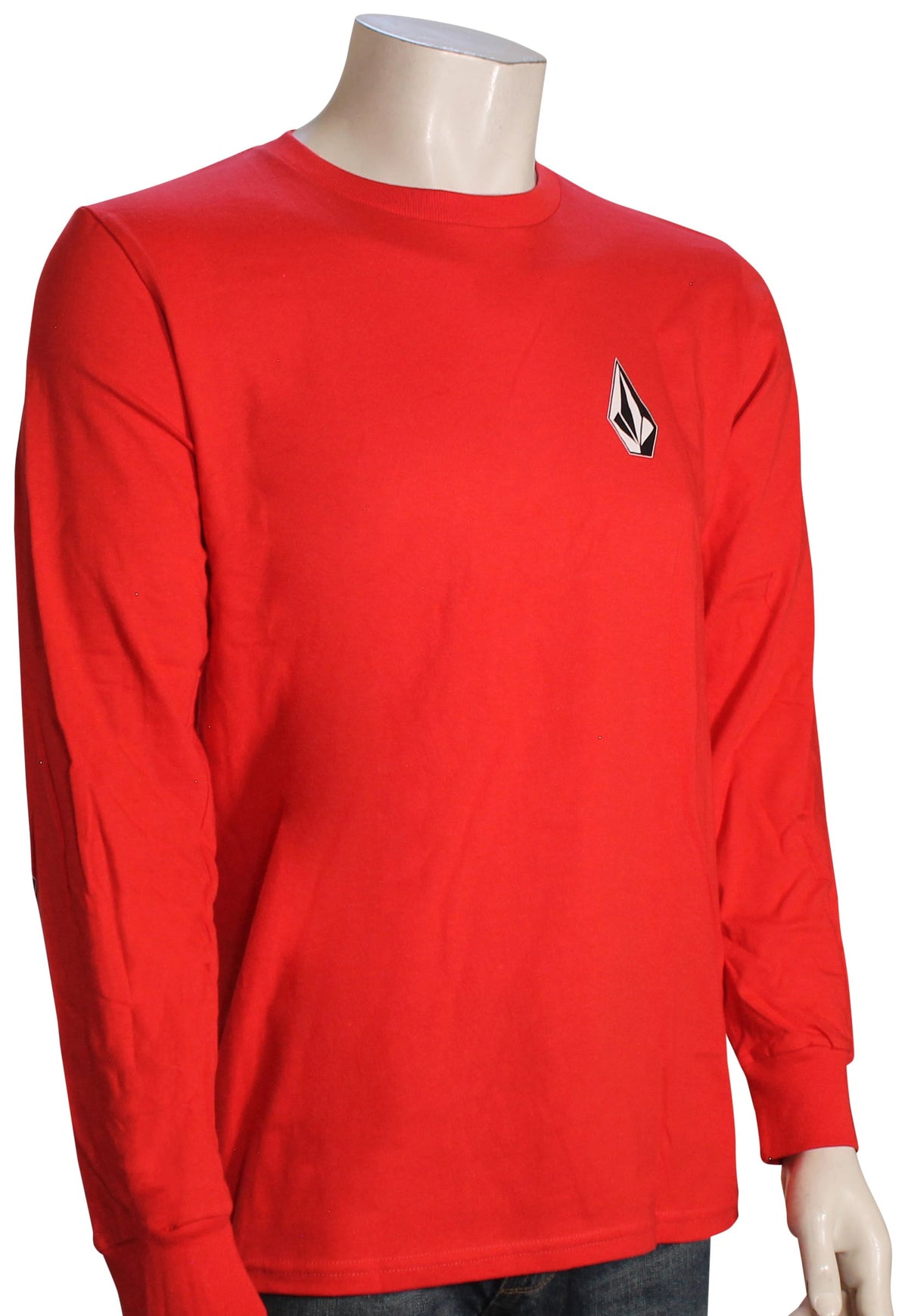 Volcom Iconic Stone LS T-Shirt - Ribbon Red