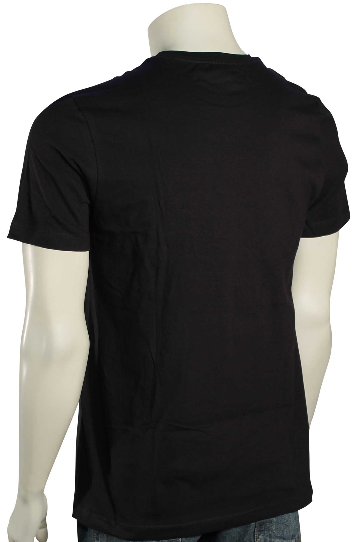 Volcom Line Service SS T-Shirt - Washed Black Heather – back view