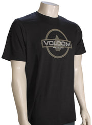 Volcom Line Service SS T-Shirt - Washed Black Heather