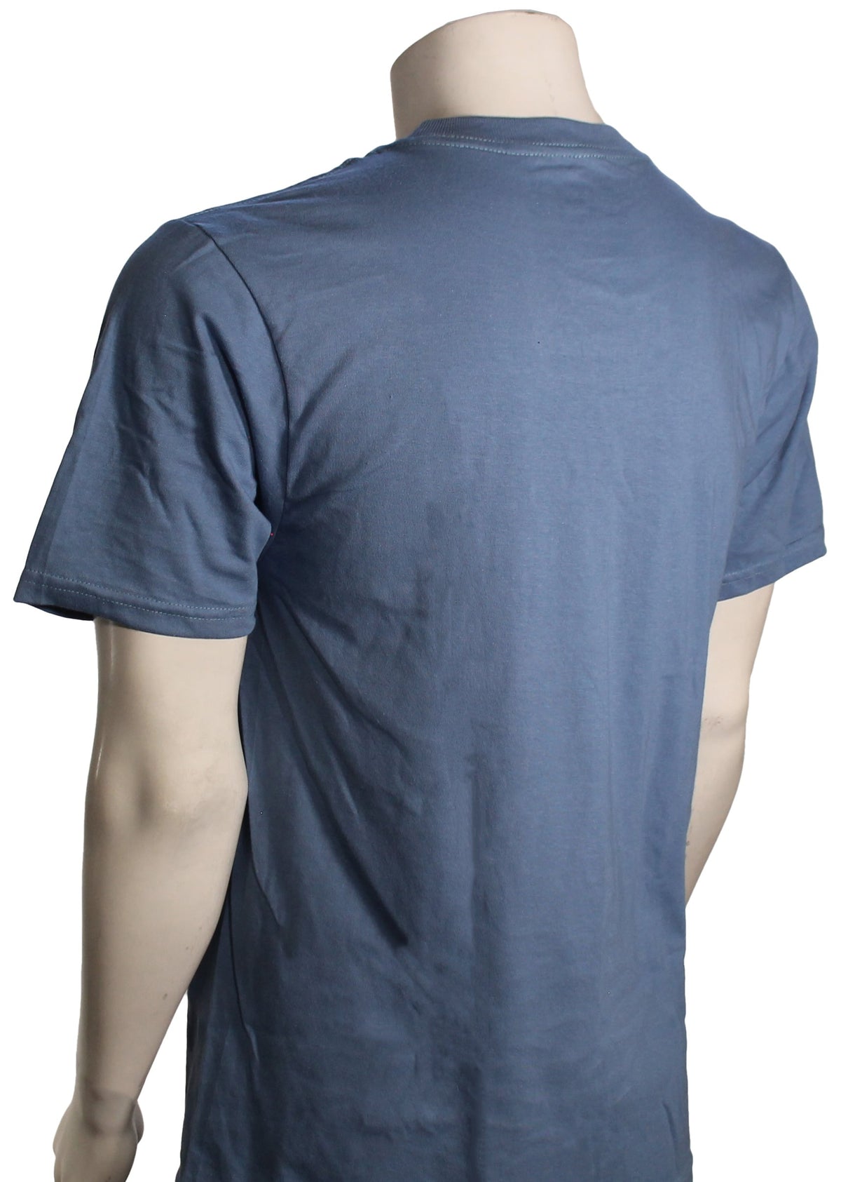 Volcom Fracking Pocket Label T-Shirt - Blueberry – back view