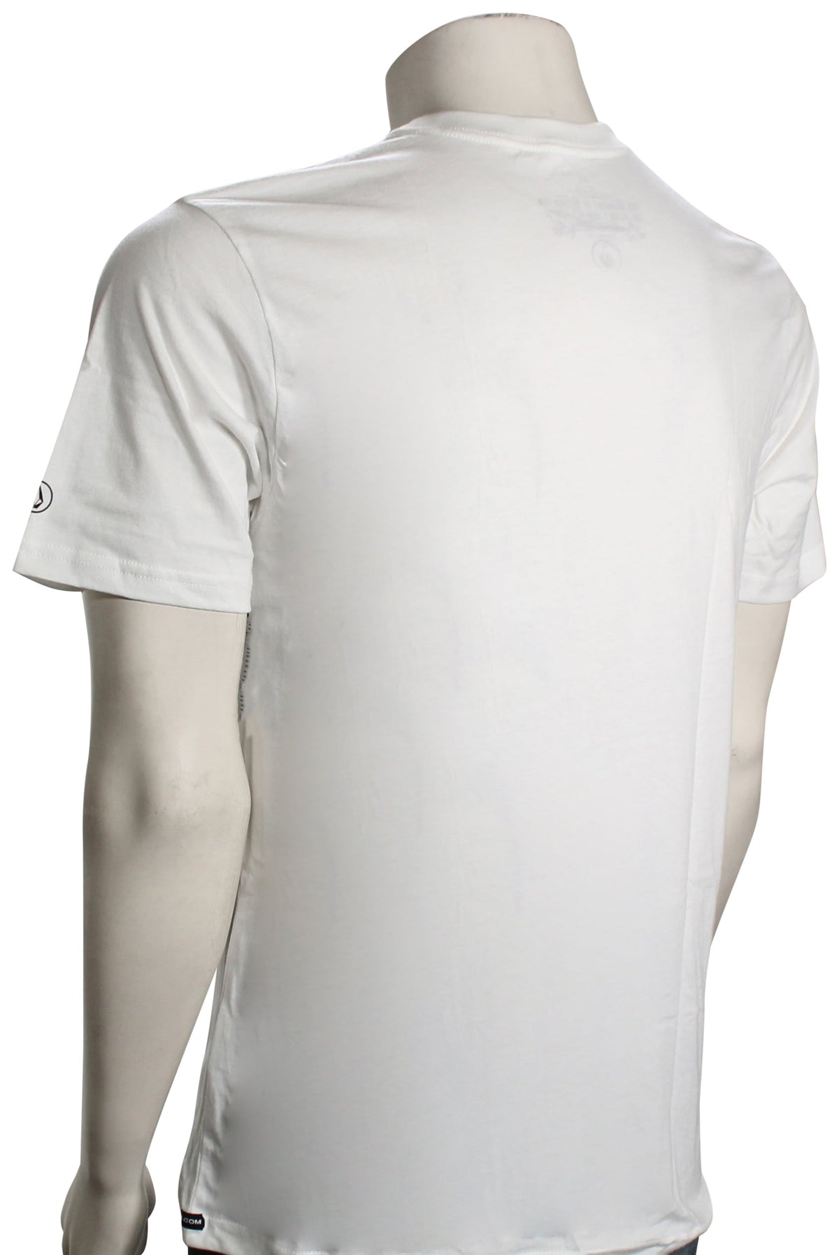 Volcom Solid SS T-Shirt - Off White – back view