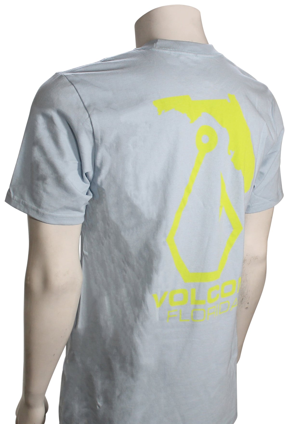 Volcom Reelin SS T-Shirt - Carolina Blue – back view