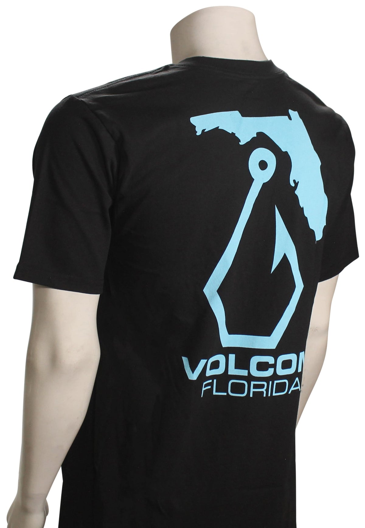 Volcom Reelin SS T-Shirt - Black – back view