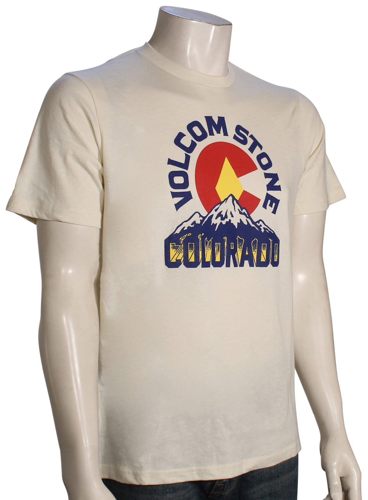 Volcom Rockyrado SS T-Shirt - Off White Heather
