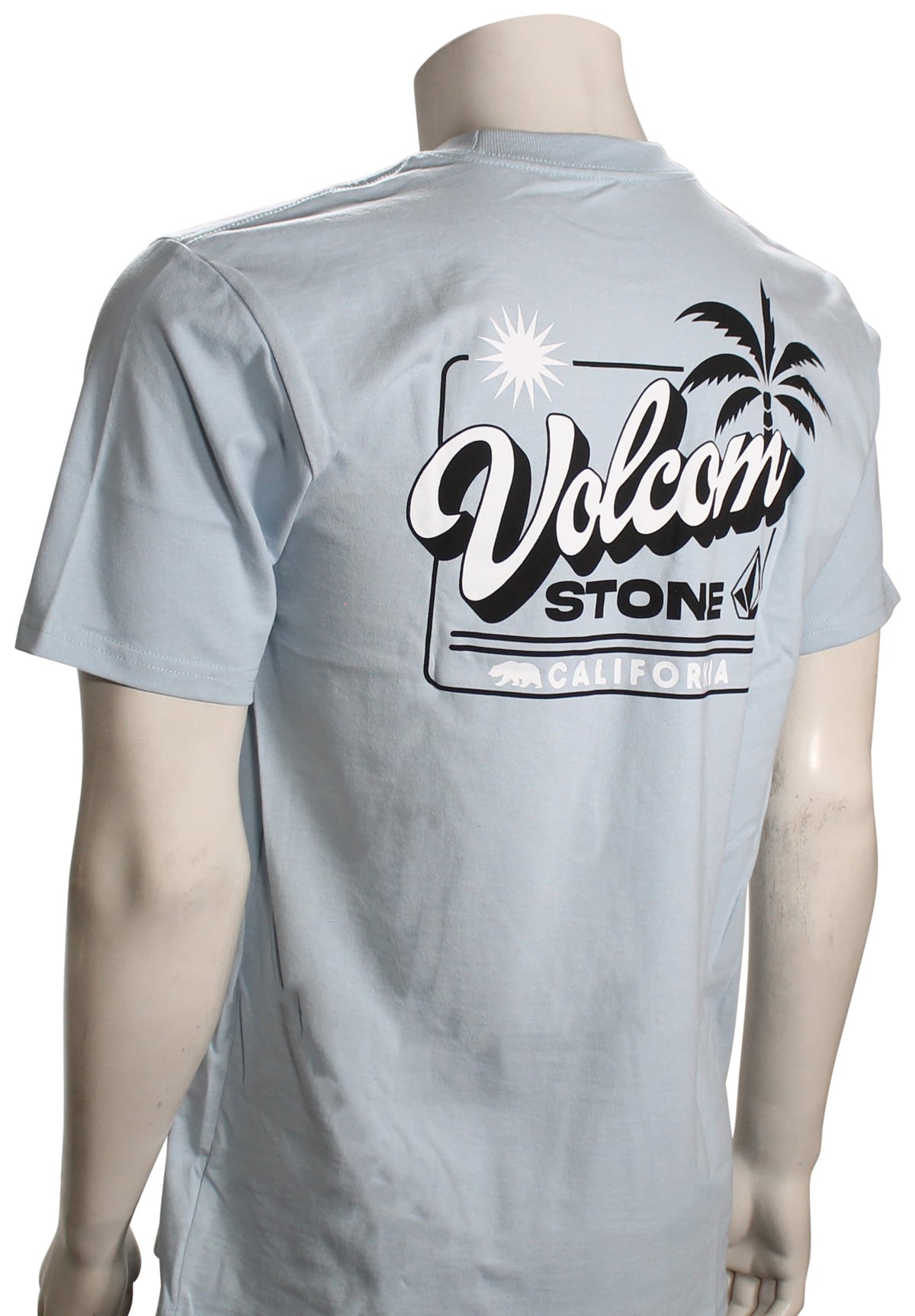 Volcom California Dreaming SS T-Shirt - Carolina Blue – back view