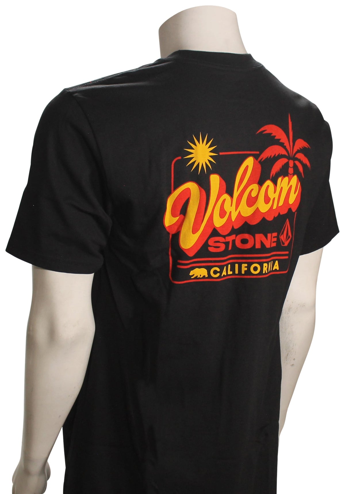 Volcom California Dreaming SS T-Shirt - Black – back view
