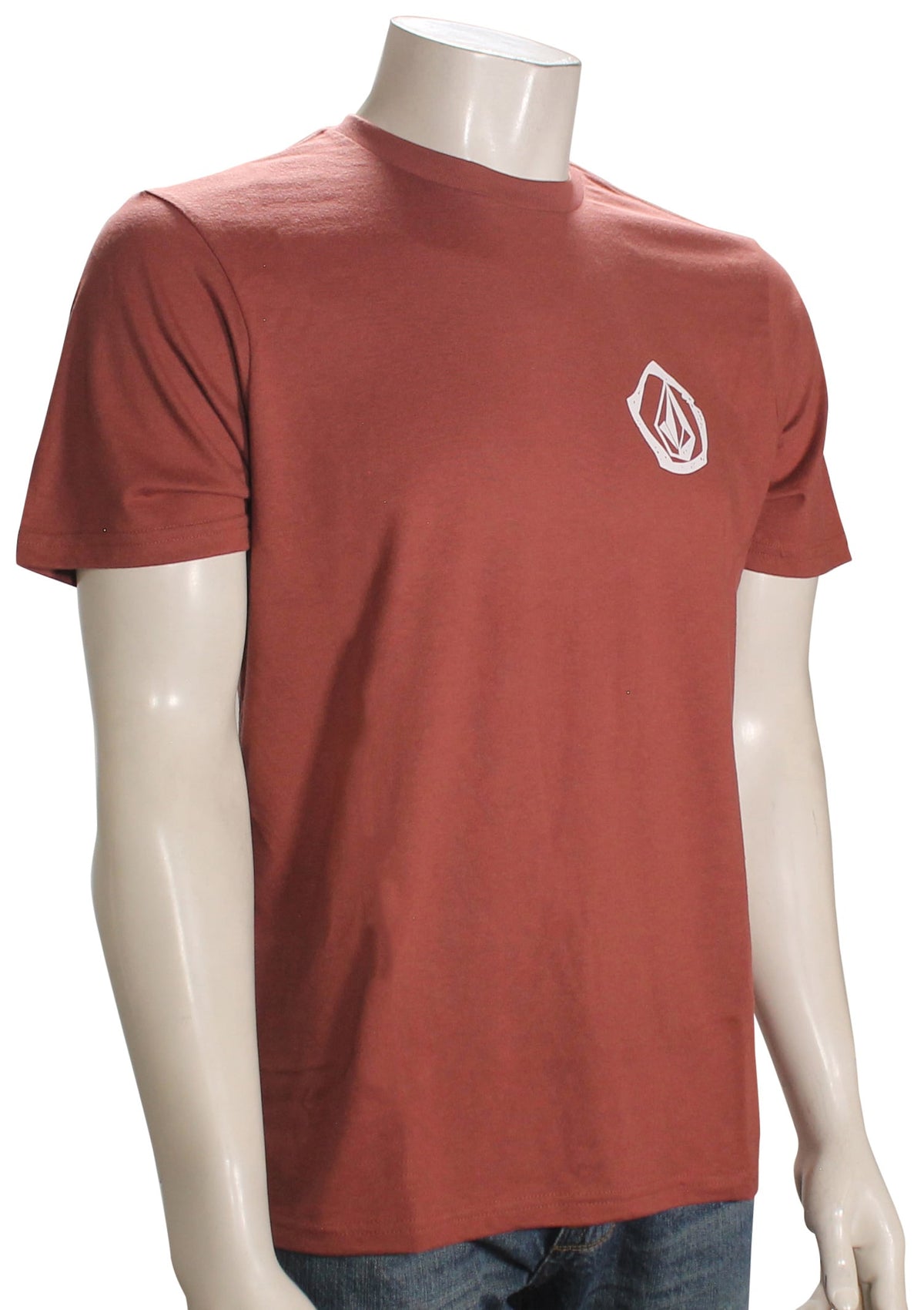 Volcom Wavvy SS T-Shirt - Mahogany Heather