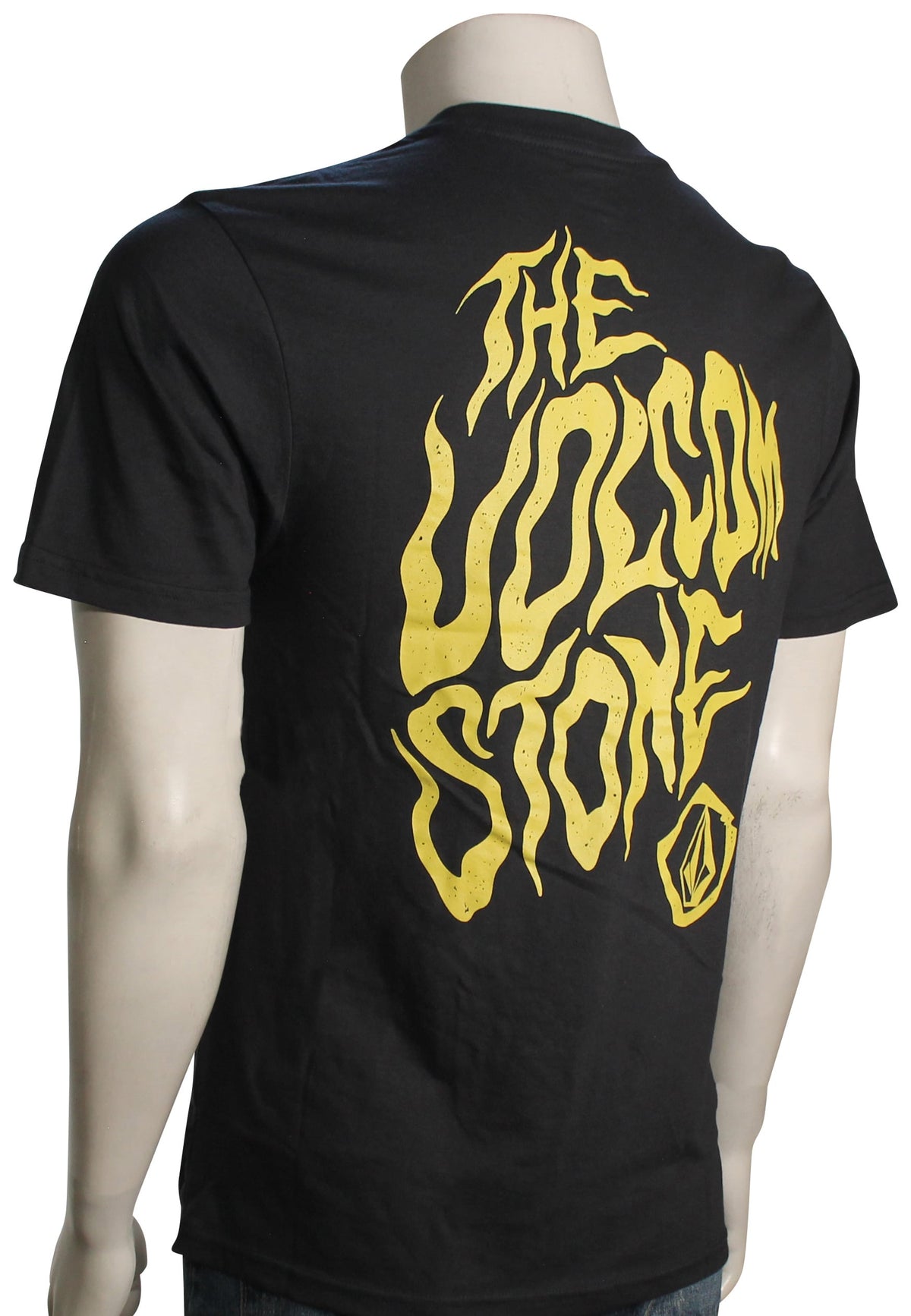Volcom Wavvy SS T-Shirt - Washed Black Heather – back view