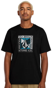 Volcom Angle Iron SS T-Shirt - Black