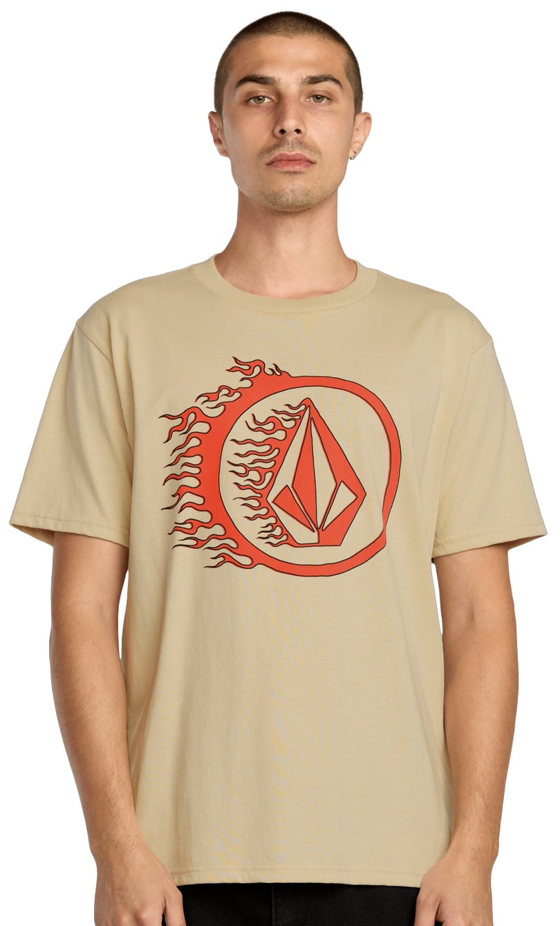Volcom Circle Stone T-Shirt - Light Beige