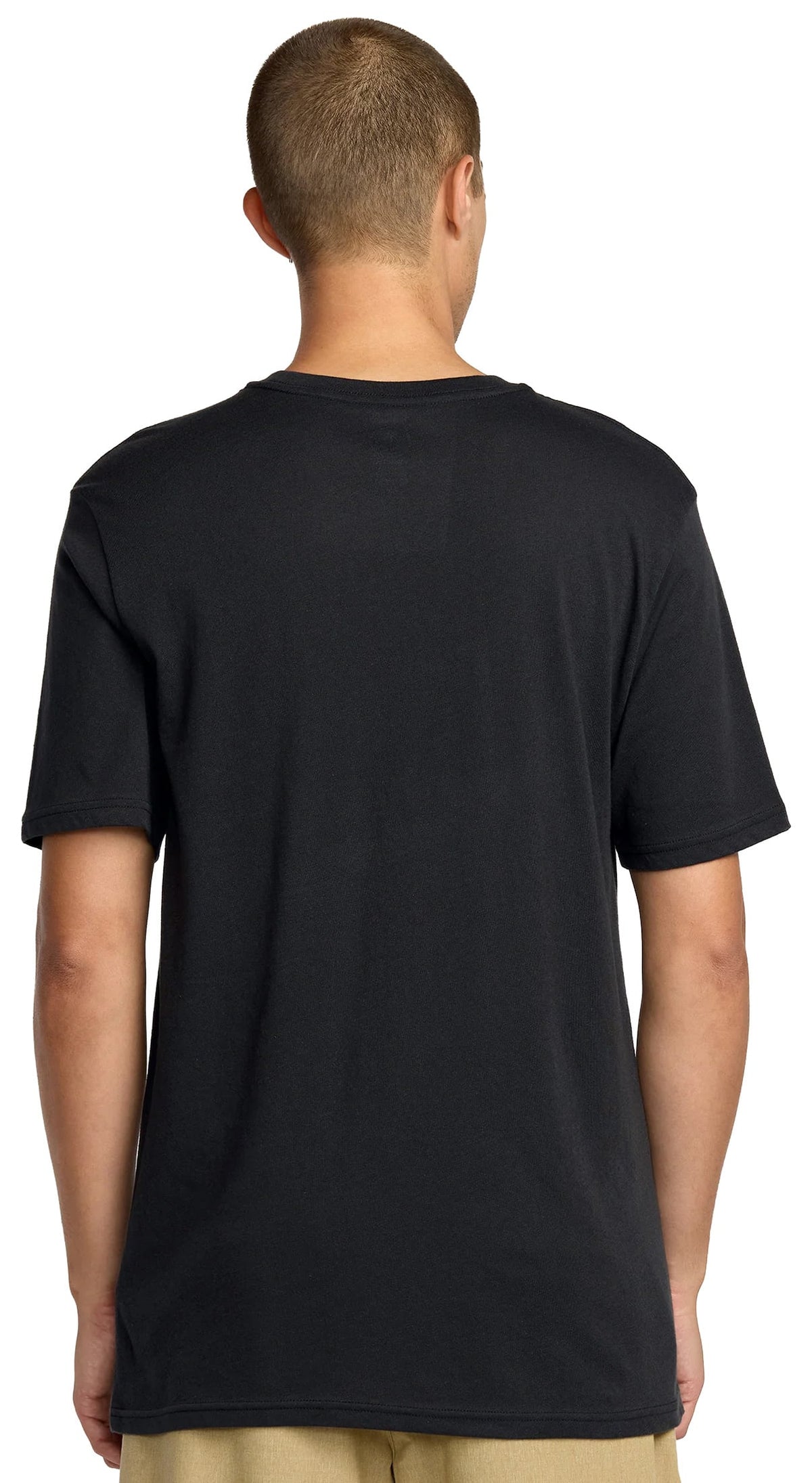 Volcom Walker SS T-Shirt - Washed Black Heather – back view