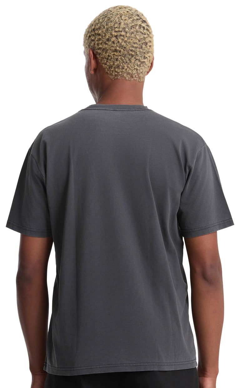 Volcom Hedzwillroll SS T-Shirt - Black – back view