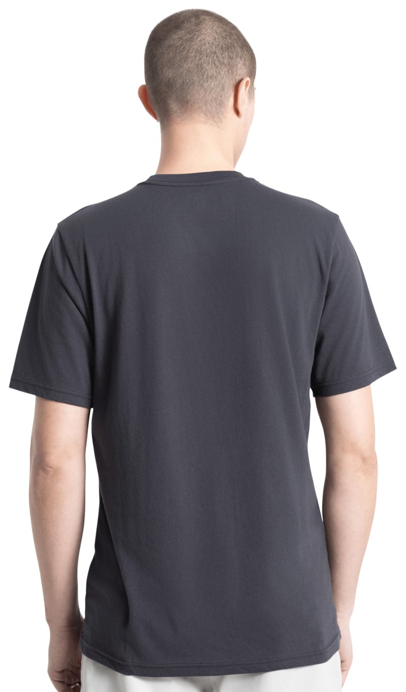 Volcom Fillerup SS T-Shirt - Washed Black Heather – back view
