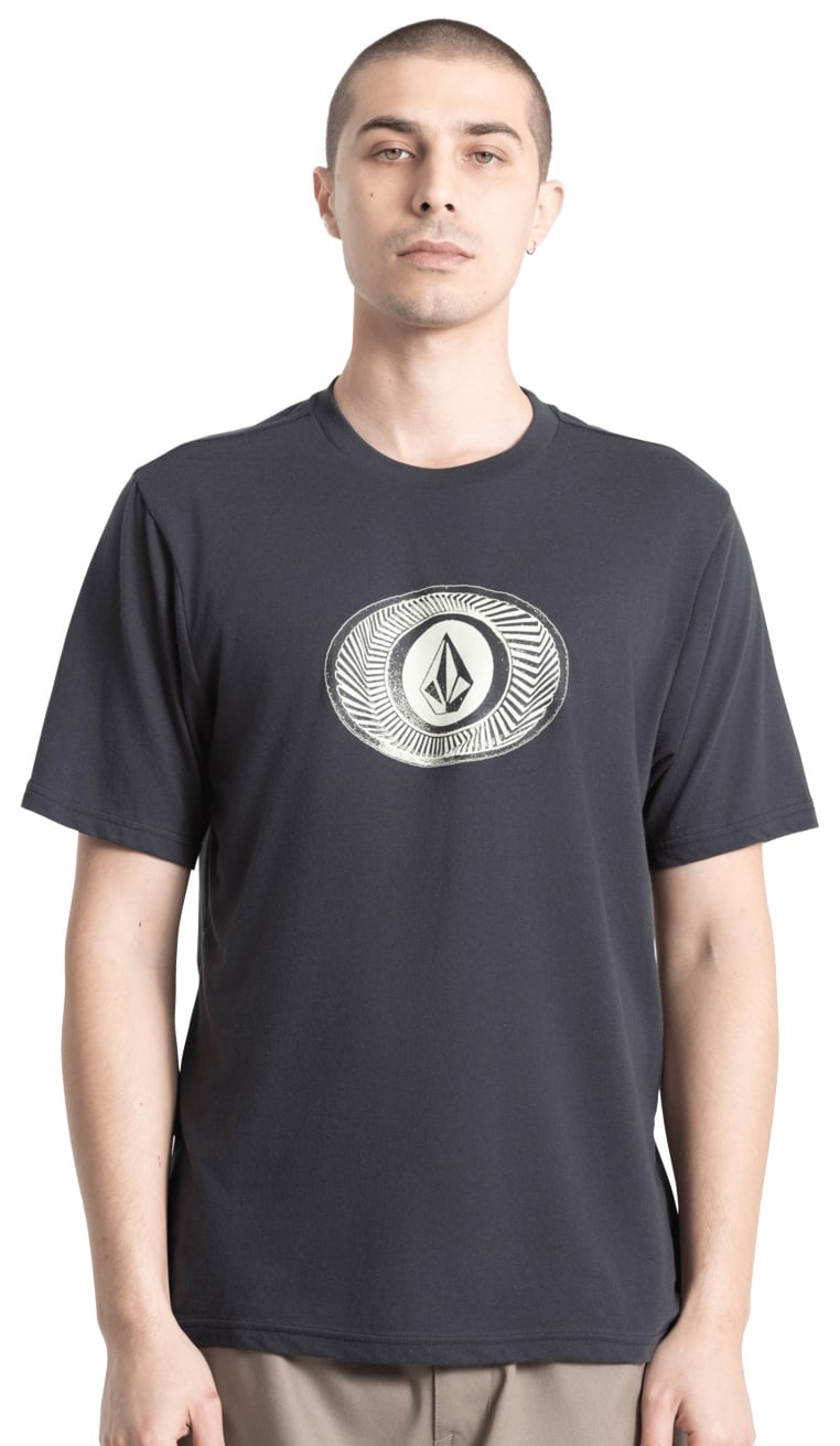 Volcom Buckel Up SS T-Shirt - Washed Black Heather