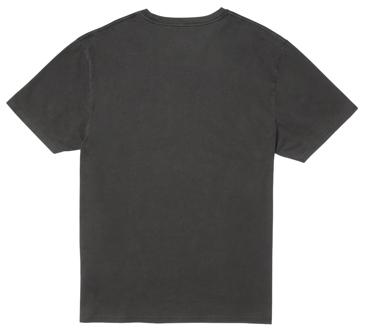 Volcom Solid Stone Embroidered SS T-Shirt - Black – back view