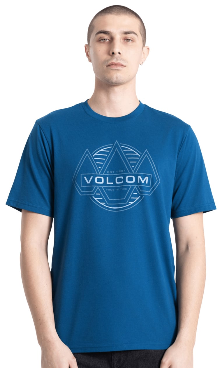 Volcom Walker SS T-Shirt - Cosmic Blue