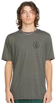 Volcom Stone Tech SS T-Shirt - Charcoal Heather