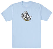Volcom Schmoot SS T-Shirt - Pilot Blue