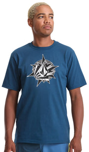 Volcom Yoink Men's Short Sleeve T-Shirt - Dust Bowl Indigo
