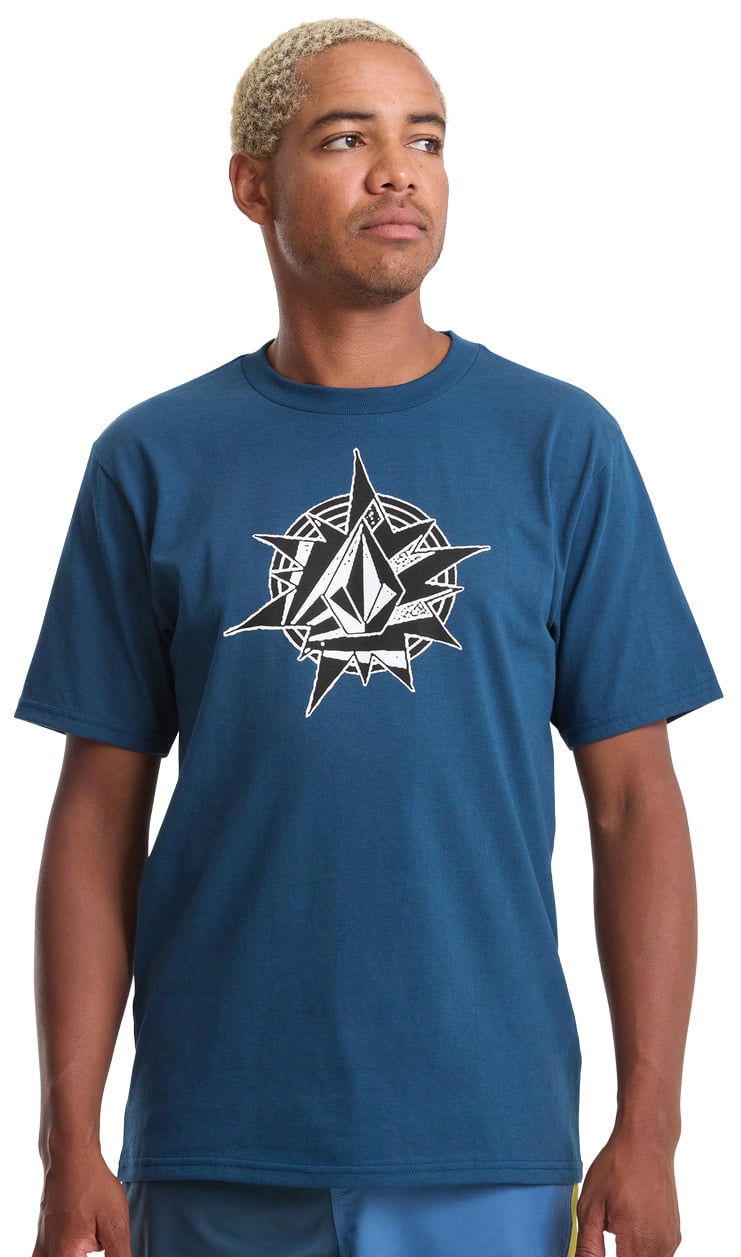 Volcom Yoink Men's Short Sleeve T-Shirt - Dust Bowl Indigo