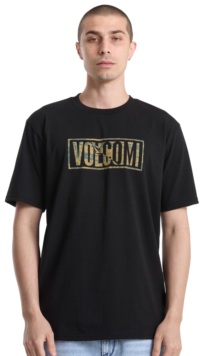 Volcom Chaotic Men's Short Sleeve T-Shirt - Black