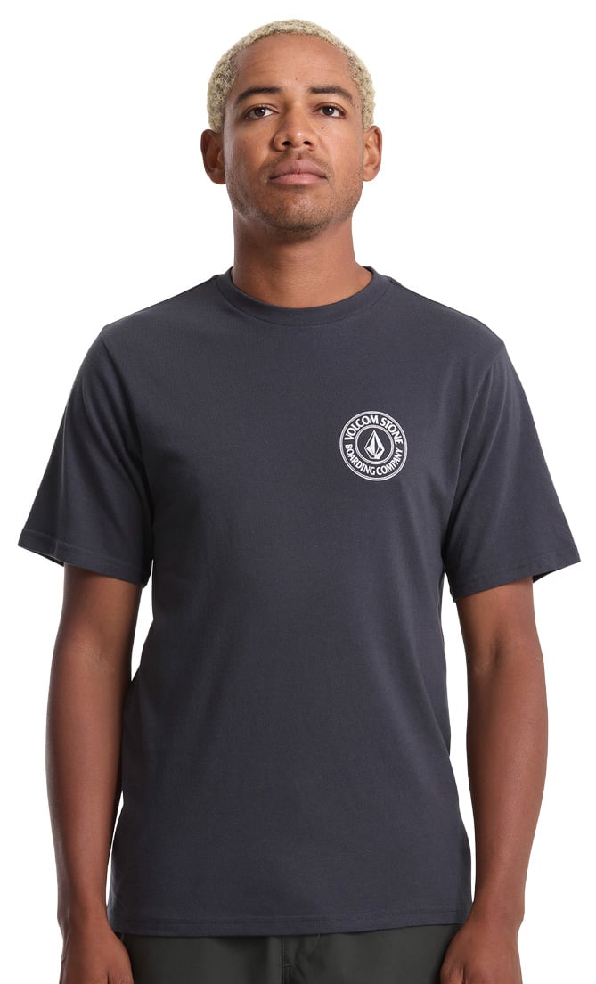 Volcom Drain You Men's Short Sleeve T-Shirt - Washed Black Heather